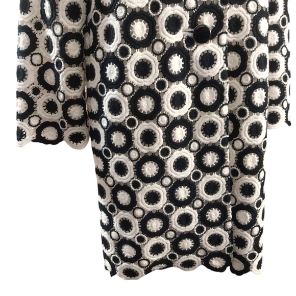 Kate Spade New York Cotton Guipure Lace Coat - Picture 6 of 9
